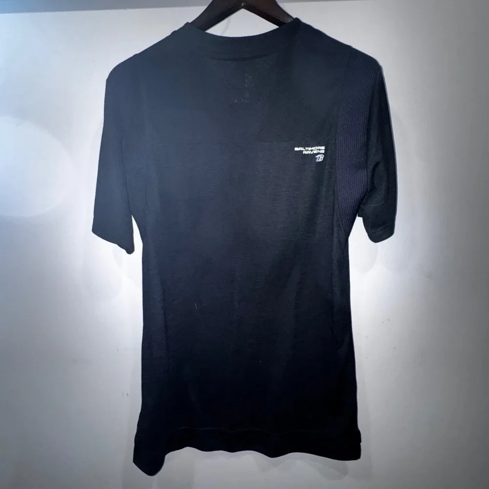 Nike Baltimore Ravens NFL Dri-FIT Coaches T-Shirt‎ Men's Medium Black $67